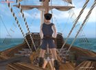 3D SexVilla Screenshot of a blowjob on a pirate ship