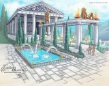 Erotasy Island Screenshot of a fountain