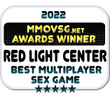 Winner 2022 Best Multiplayer Sex Game (Red Light Center Badge)