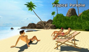 3DXChat Tropical Paradise