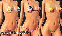 3DXChat - New bikini outfits