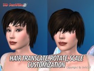 3D SexVilla 2 - Back Alley - Hair Customization