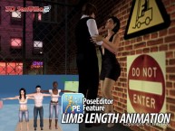 3D SexVilla 2 - Back Alley - Pose Editor Length Animation