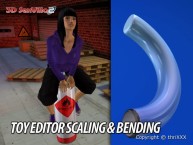 3D SexVilla 2 - Back Alley - Toy Editor Scaling & Bending