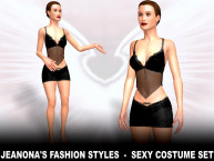 AChat - Sexy Costume Set