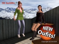 3D SexVilla 2 - "Winter is coming" Content Update - New Outfits