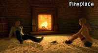 3DXChat - Location BDSM Club - Fireplace Update